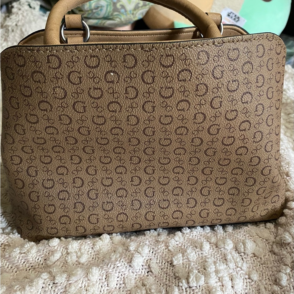 Guess Mocha Mini Satchel - image 3